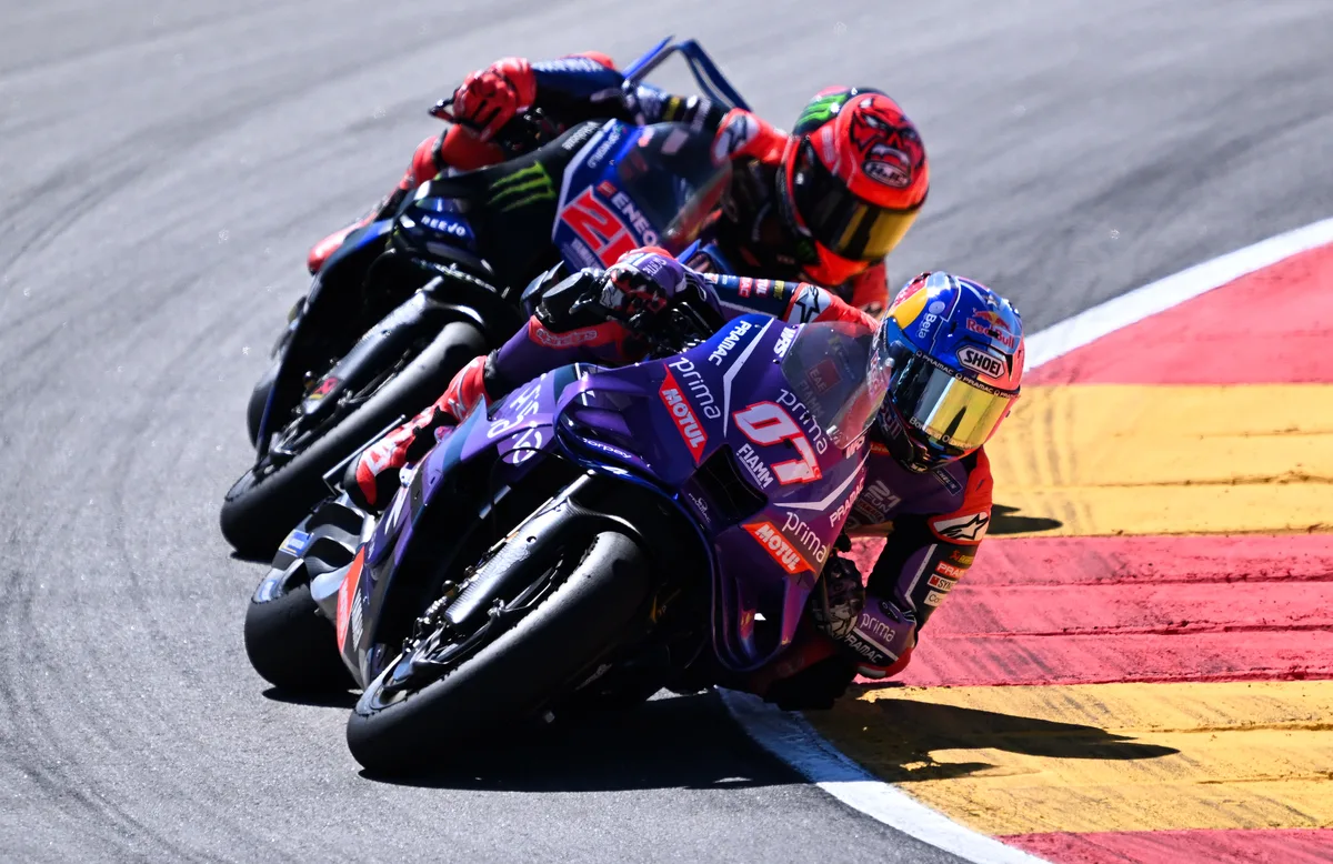 Toprak Razgatlıoğlu 17e in de Sprintrace van de MotoGP Oostenrijkse Grand Prix