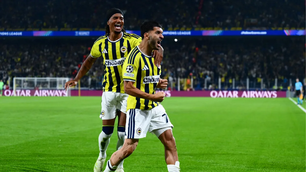 Oğuz Aydın segna il gol più precoce di sempre del Fenerbahçe in Champions League