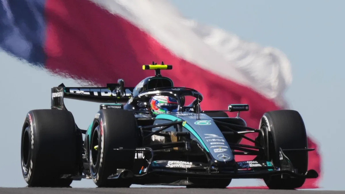 Kimi Antonelli kent een gematigde start in Austin, Ferrari bovenaan in eerste training