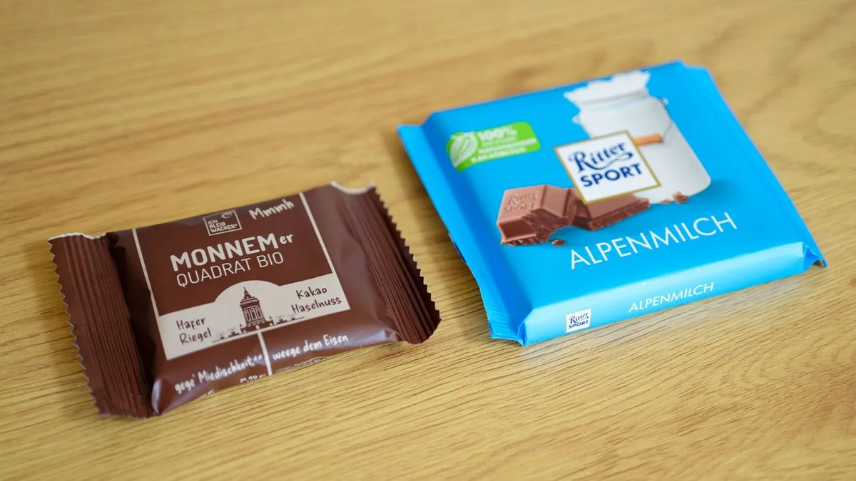 Ritter Sport veut faire interdire la barre d’avoine carrée de Mannheim et fait appel après un revers judiciaire