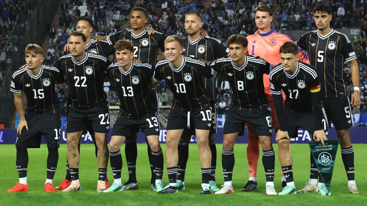 Die deutsche Nationalmannschaft zeigt Versprechen im Spiel gegen Griechenland