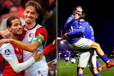Copa KNVB: el Feyenoord visita al GVVV; Ajax y PSV juegan en casa