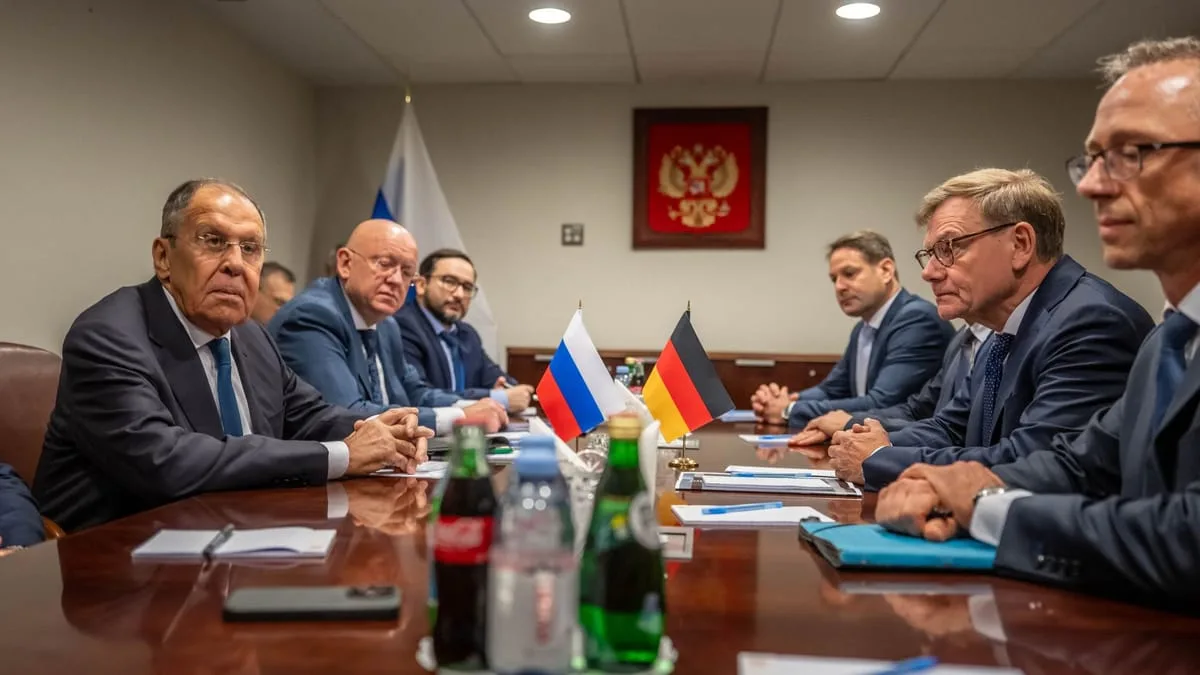 Wadephul and Lavrov Meet at UN General Assembly but Remain Divided