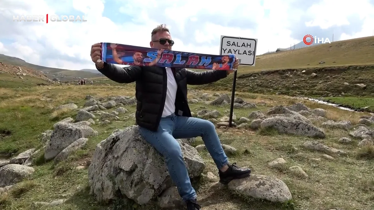 La piedra de Mohamed Salah se convierte en atracción turística en Trabzon
