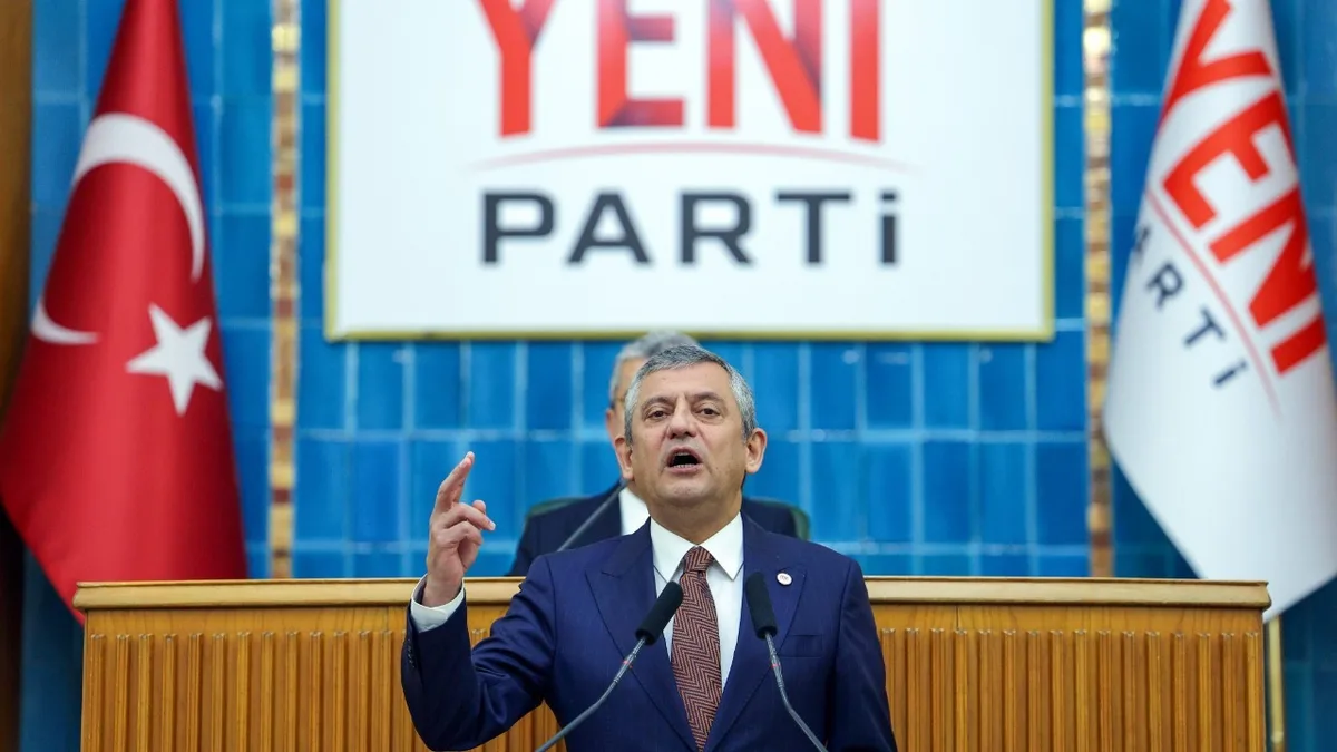 YENİ-partij houdt eerste congres op 14 en 15 november, voorverkiezing voor partijleiding op 8 november