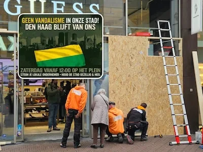 I tifosi dell’ADO Den Haag invitano i sostenitori a proteggere la città durante i disordini attesi alla protesta della Gen Z