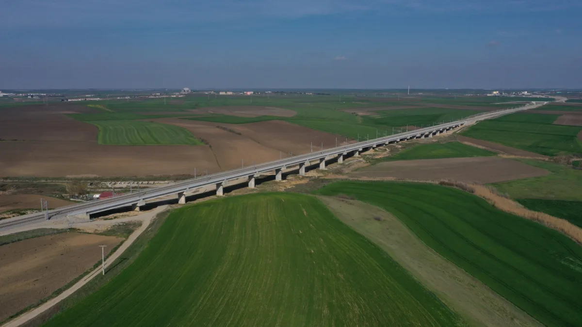 Halkalı-Kapıkule hogesnelheidslijn opent op 9 oktober