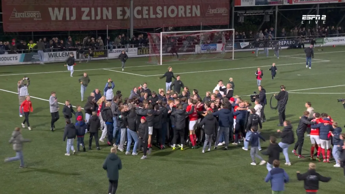 Excelsior ’31 schakelt ADO Den Haag uit na penalty’s in de KNVB-beker