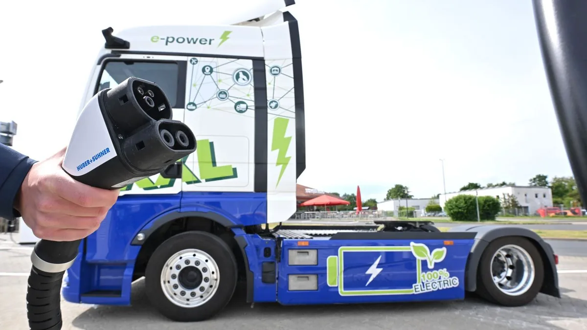 Elektro-Lkw in Europa benötigen erhebliche Ladeleistung, sagt Fraunhofer-Institut