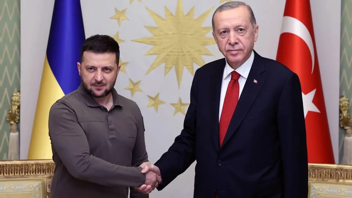 Zelenski visitará Turquía el 31 de octubre para reunirse con Erdoğan