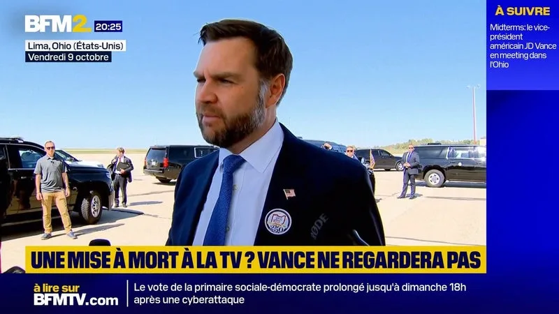 JD Vance dice que no vería una ejecución prevista para ser retransmitida en directo