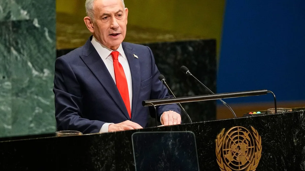 Netanyahu, Filistin eleştirileri arasında BM'de İsrail'in eylemlerini savundu
