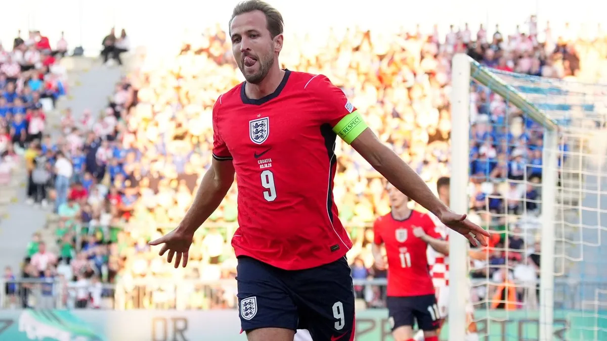 L'Angleterre domine la Croatie 7-0 en Ligue des Nations avec un doublé de Kane