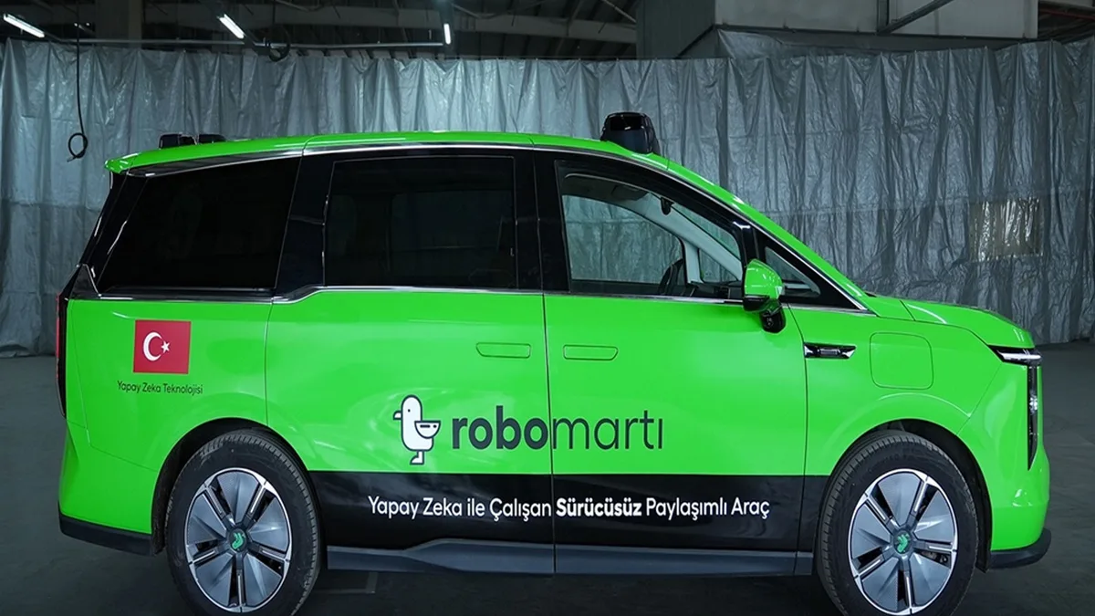 Martı introduceert het autonome voertuigproject RoboMartı in Turkije