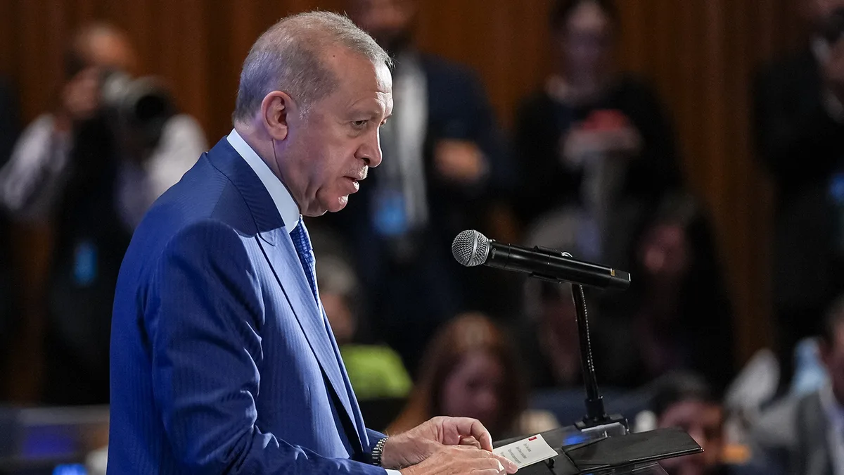 Erdoğan Criticizes Israel's Portrayal of Turkey as a Threat