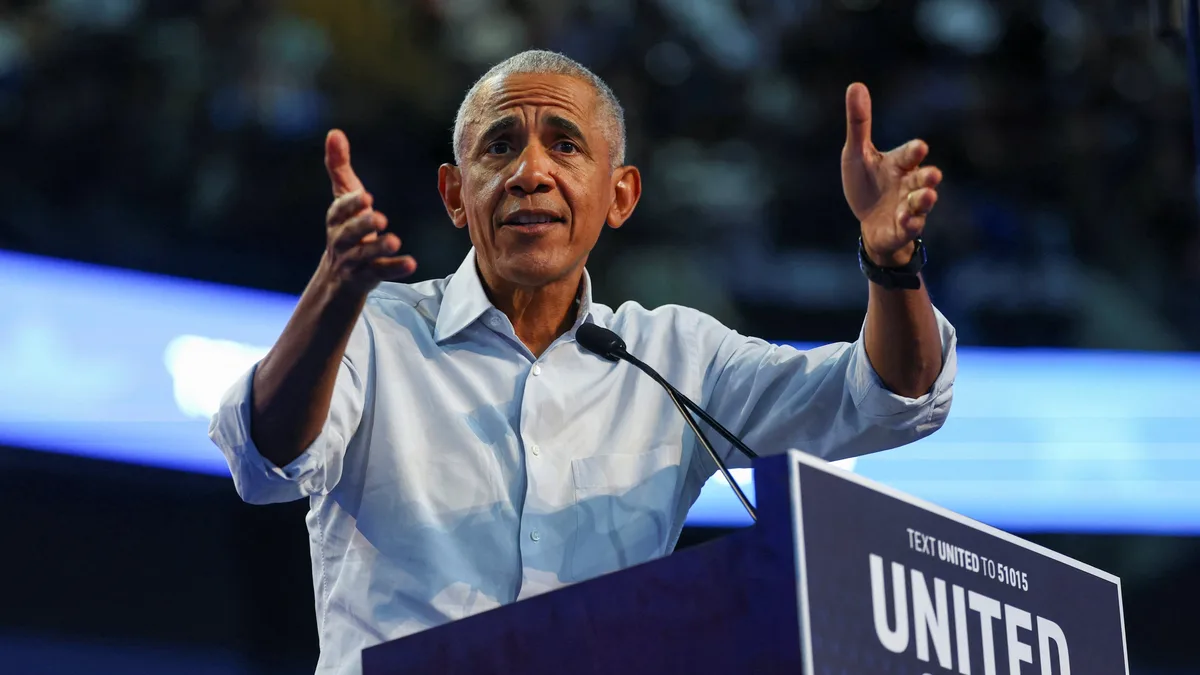 Obama Mocks Trump Administration’s Response to Cheesecake Factory Joke