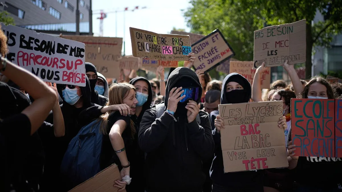France Prepares for Nationwide Student Protests Amid Violence