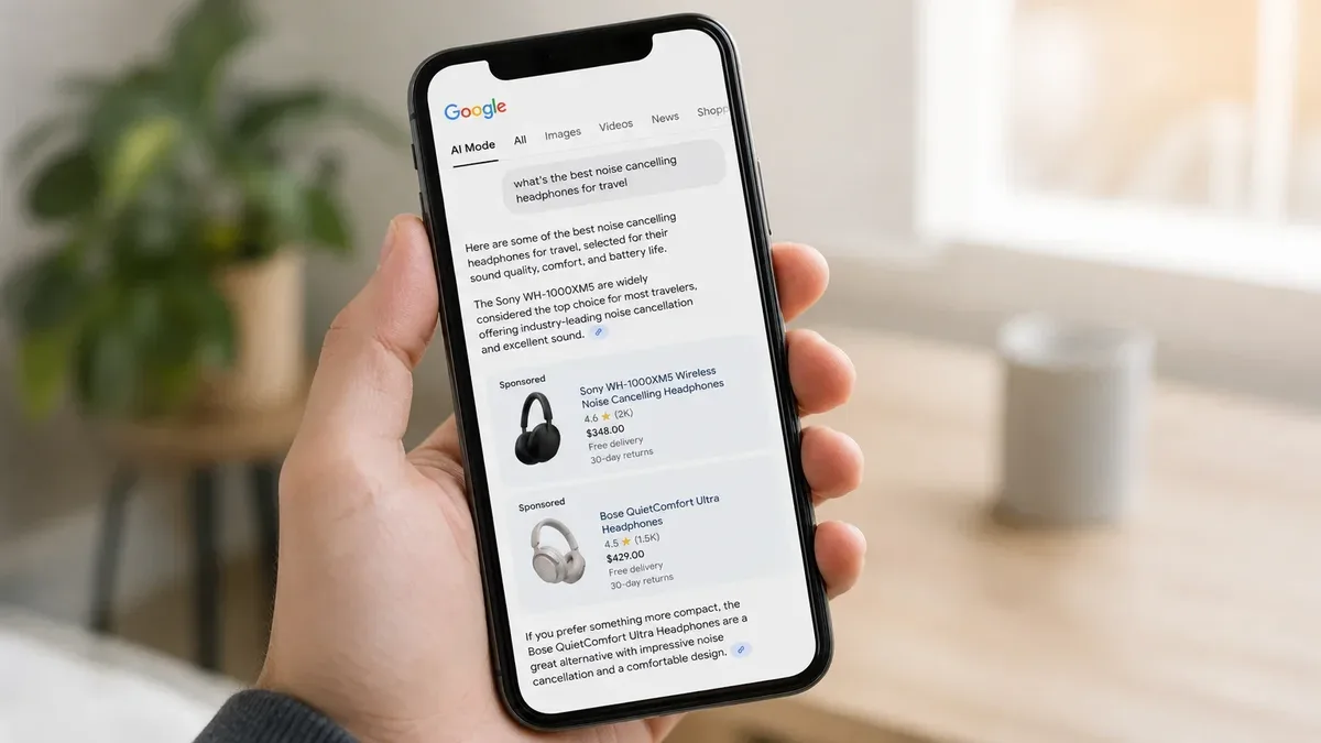 Google breidt advertenties in AI-modus uit naar tien extra landen, voorlopig zonder de EU