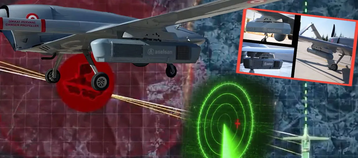 Bayraktar TB2-drones presenteren nieuwe elektronische oorlogsvoerings- en radarpods aan internationale delegaties