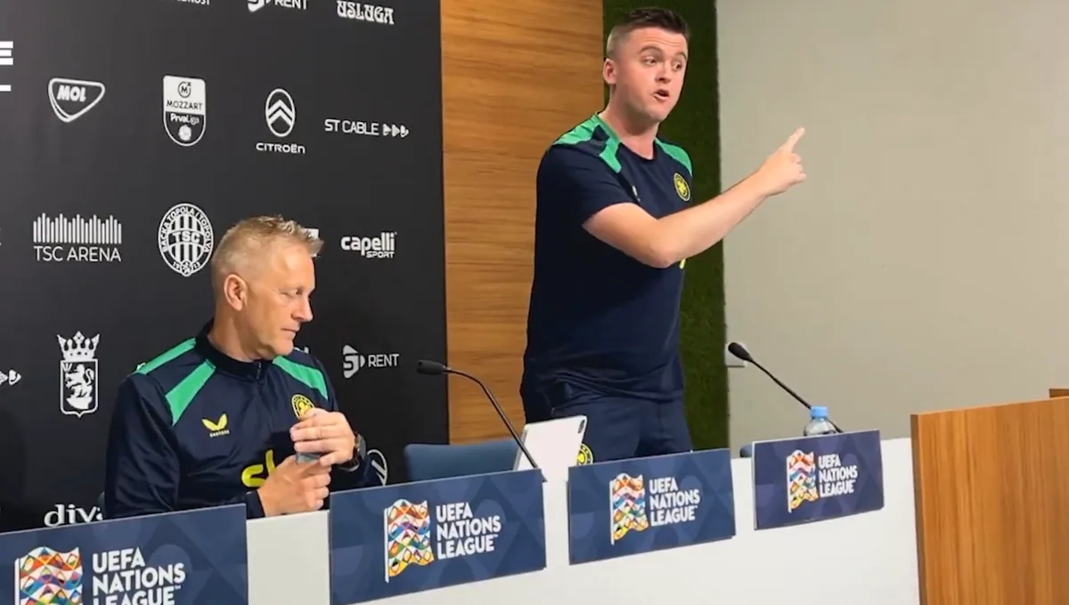 Ireland's Press Conference Before Israel Match Ends Abruptly Amid Tensions