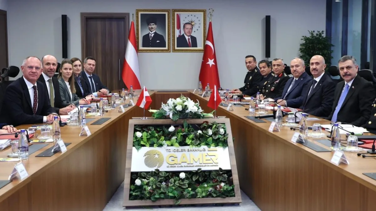 Turkey and Austria Hold Fourth Meeting of Joint Cooperation Mechanism