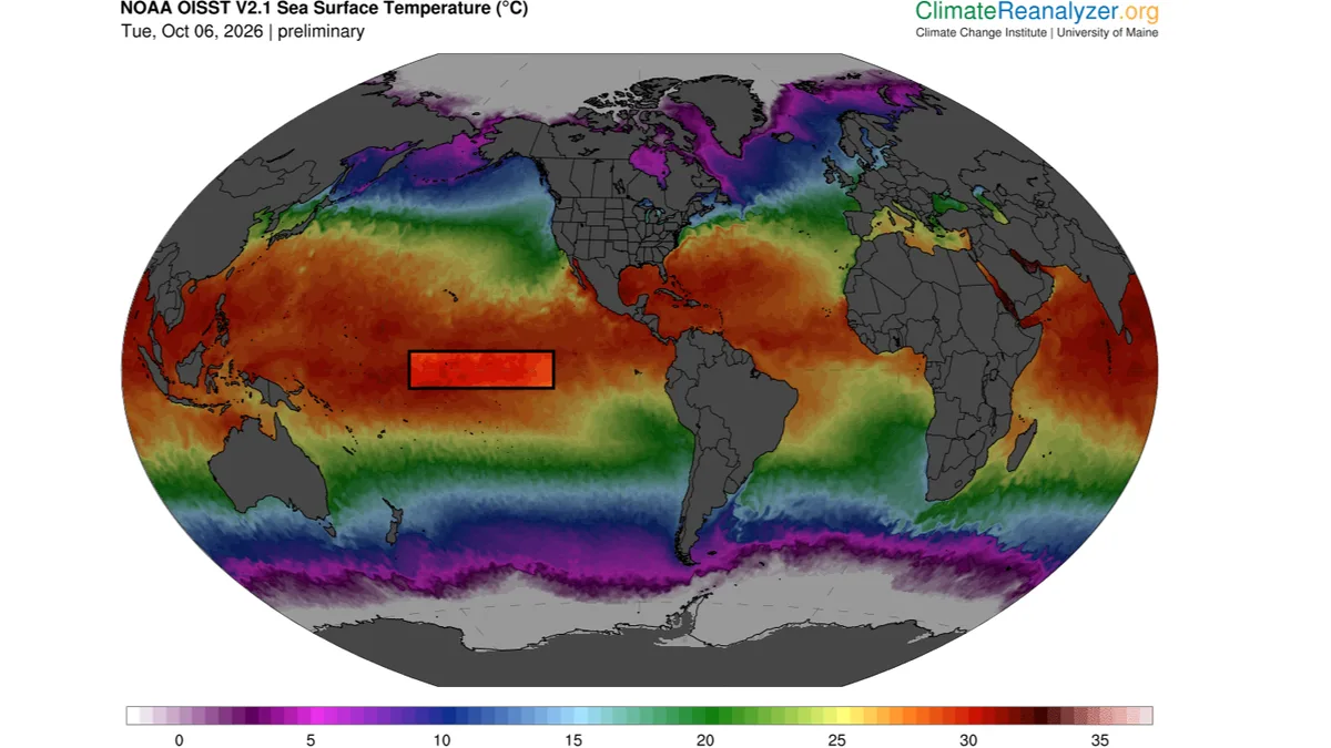 El Niño Event Strengthens as Sea Surface Temperatures Reach Record Levels