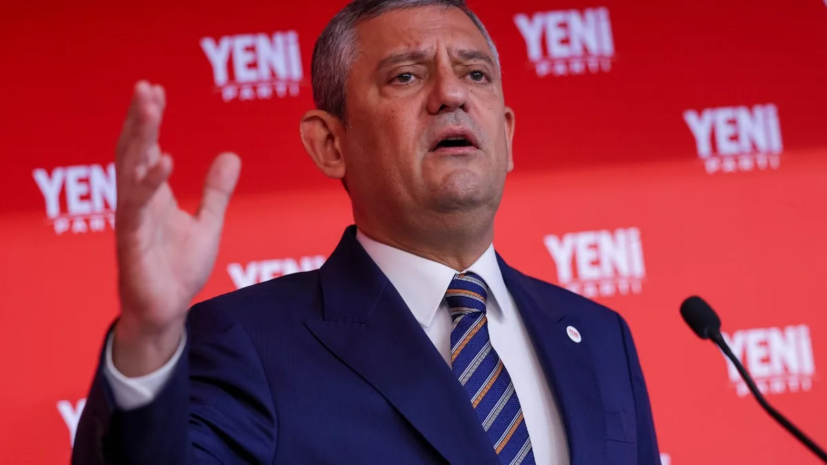 Özgür Özel kritisiert die gemeldete Bestellung eines Treuhänders bei Halk TV