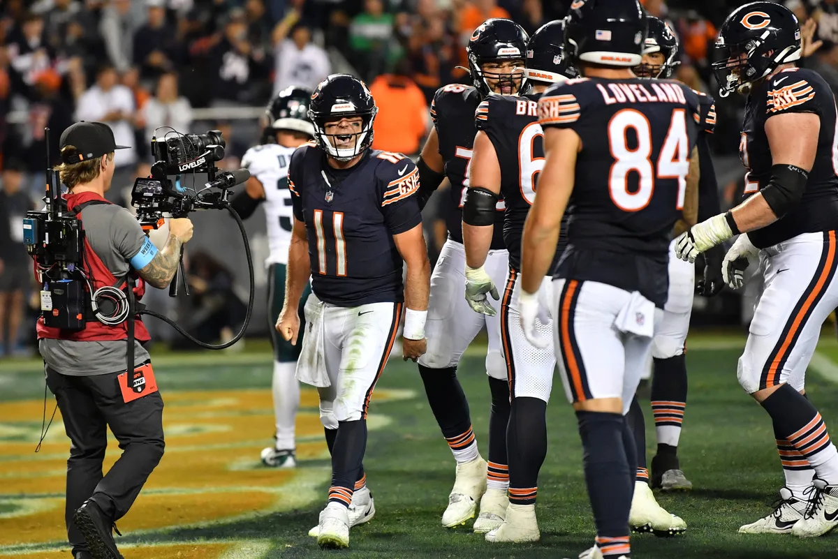 Case Keenum, Chicago Bears'ı Eagles'a karşı 27-7 galibiyete taşıdı