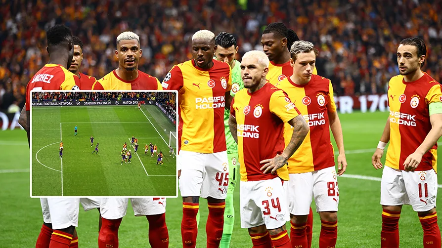 El gol del Galatasaray contra el Barcelona, anulado por fuera de juego tras la revisión del VAR
