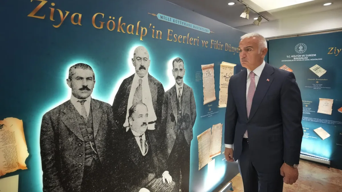 La Biblioteca Nacional inaugura una exposición por los 150 años del nacimiento de Ziya Gökalp