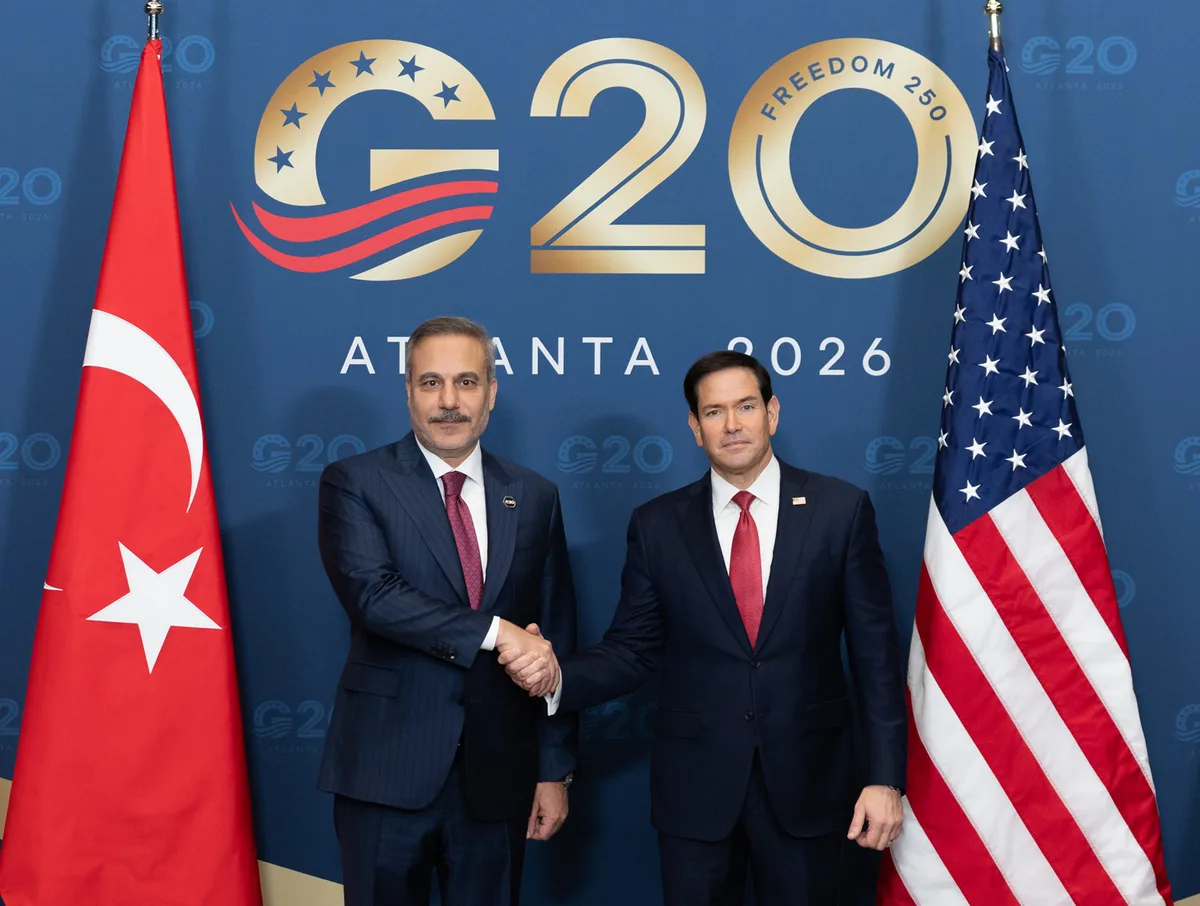 Il turco Hakan Fidan incontra Marco Rubio ai colloqui del G20 ad Atlanta