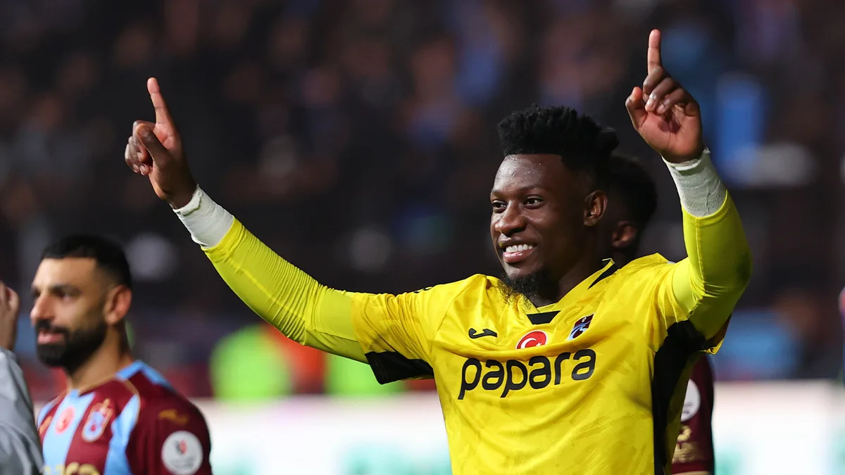 Andre Onana ayuda al Trabzonspor a encajar solo cinco goles en sus ocho primeros partidos de liga