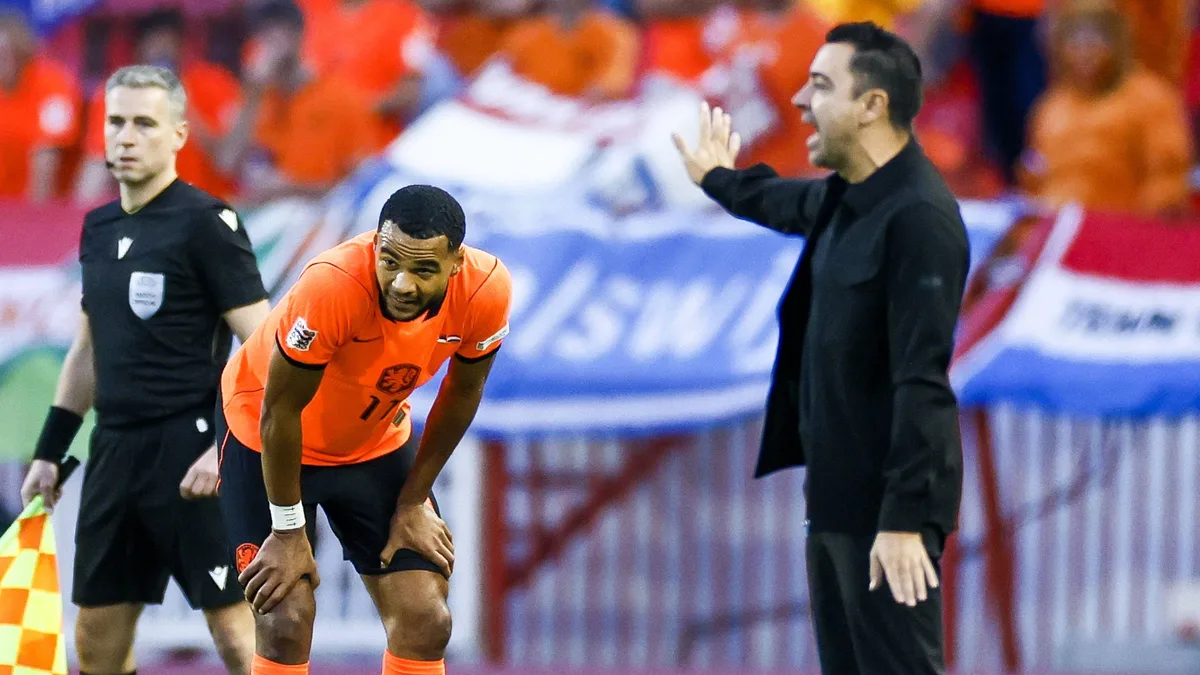 Cody Gakpo blessé tôt lors du match de la Ligue des Nations contre la Serbie