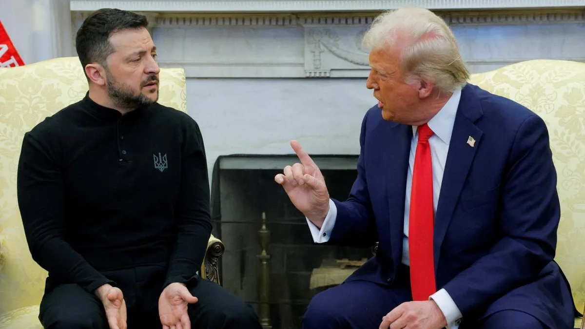 Trump qualifie de « honte » les nouvelles frappes ukrainiennes contre des raffineries russes