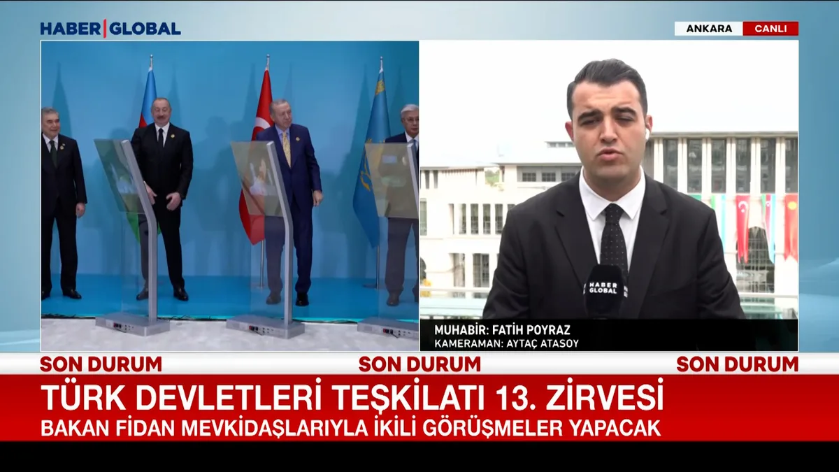 Ministers van Buitenlandse Zaken van de Organisatie van Turkse Staten bijeen in Ankara vóór top