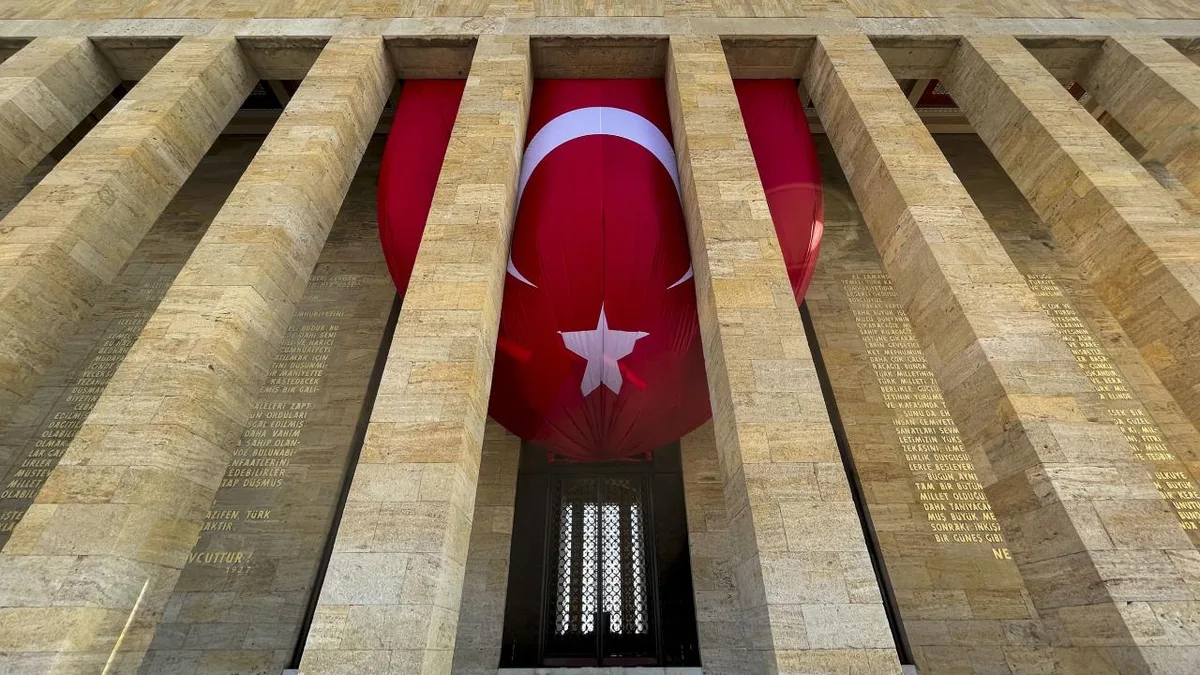 Erdoğan and Turkish Officials Visit Anıtkabir for Republic Day