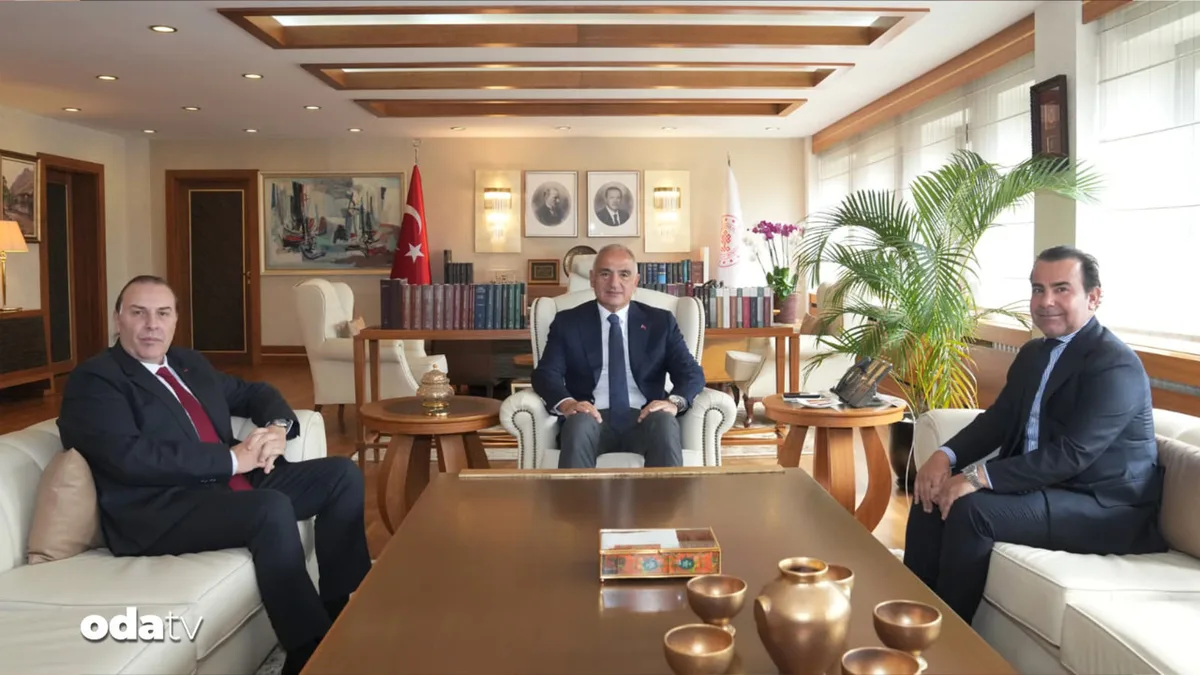 Mehmet Nuri Ersoy rencontre Can Atilla, nouveau directeur général de l’Opéra et du Ballet d’État