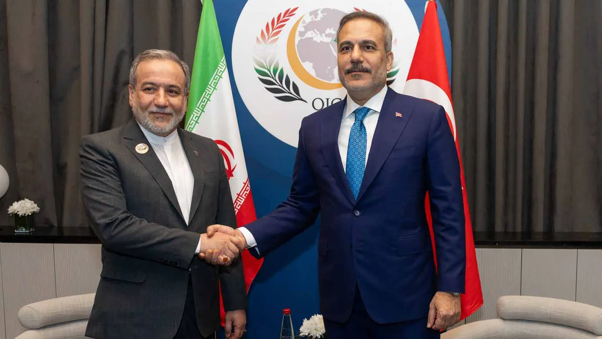 Türkiye Dışişleri Bakanı Hakan Fidan, Bağdat'ta İranlı mevkidaşı Abbas Arakçi ile görüştü