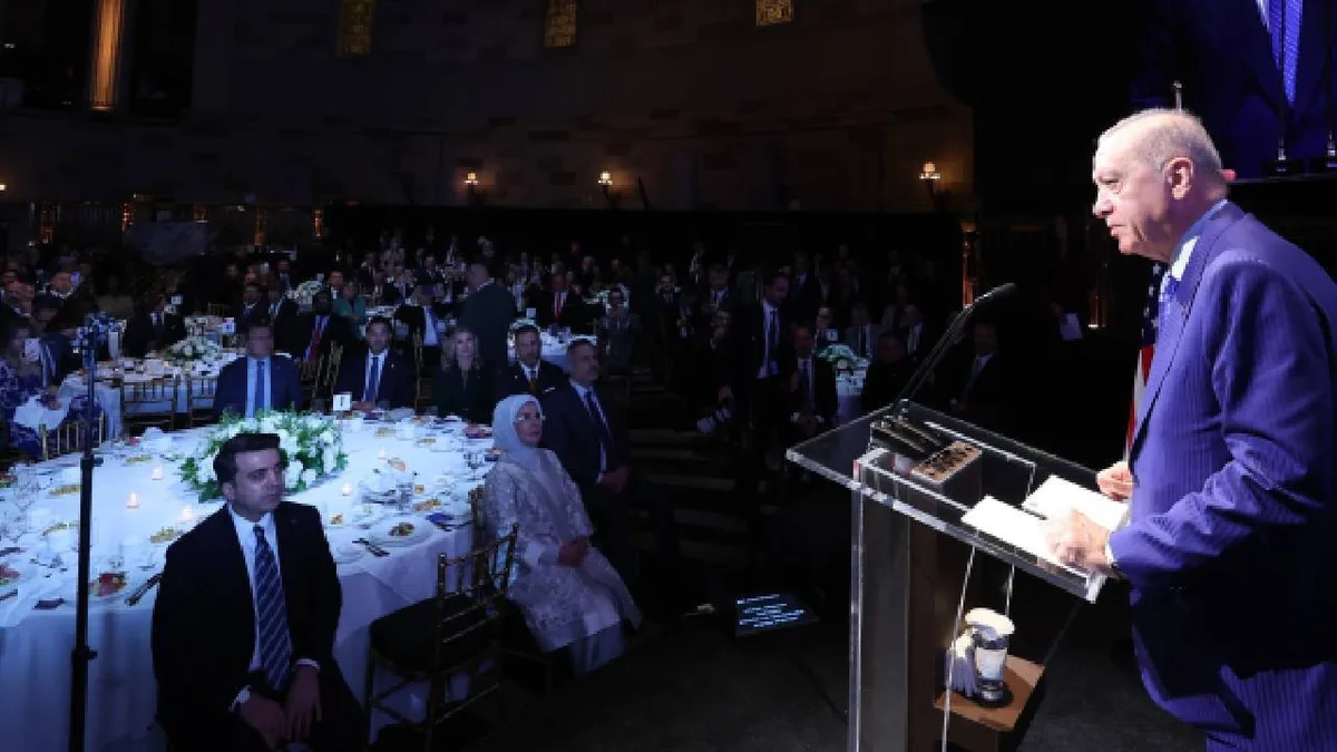 Erdoğan, New York'taki toplantıda asimilasyon yerine entegrasyonu savundu