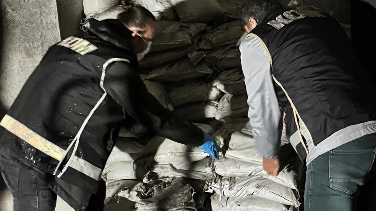 Police Seize 8 Tons of Titanium Worth 40 Million TL in Bartın