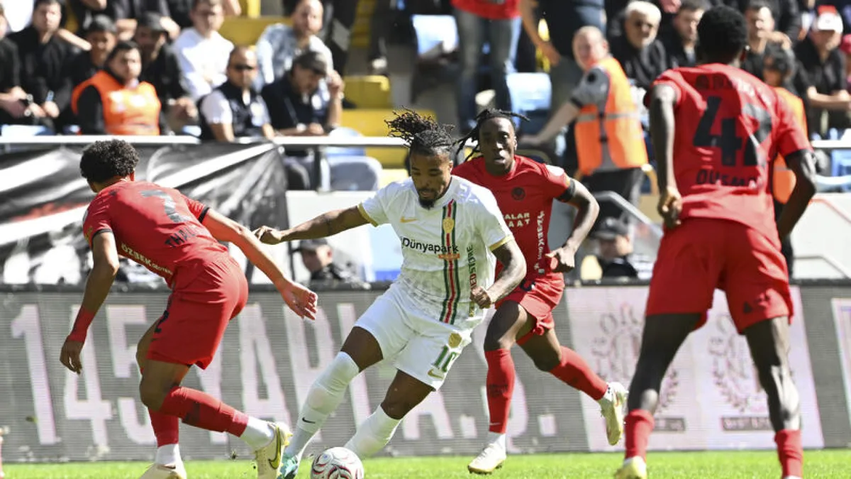 Gençlerbirliği e Amed Sportif Faaliyetler pareggiano 2-2 in Süper Lig