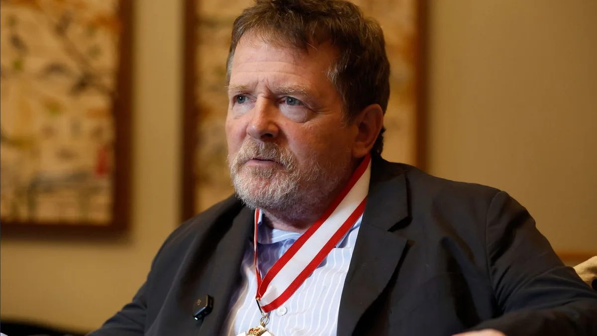 Michael J. Fox Receives High Honor in Canada for Parkinson's Advocacy