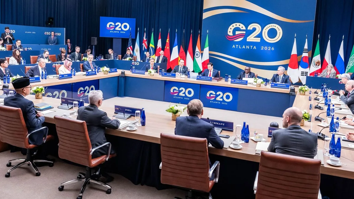 G20 Foreign Ministers Skip Group Photo in Protest Over Sergey Lavrov’s Attendance