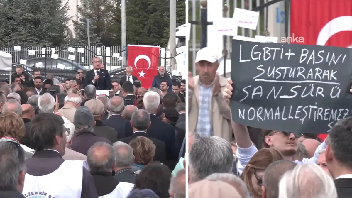 YENİ-Partei protestiert gegen Zensur am Verfassungsgericht