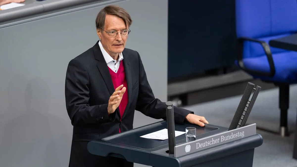 Karl Lauterbach apoya la propuesta de Friedrich Merz para reformar el sistema de salud