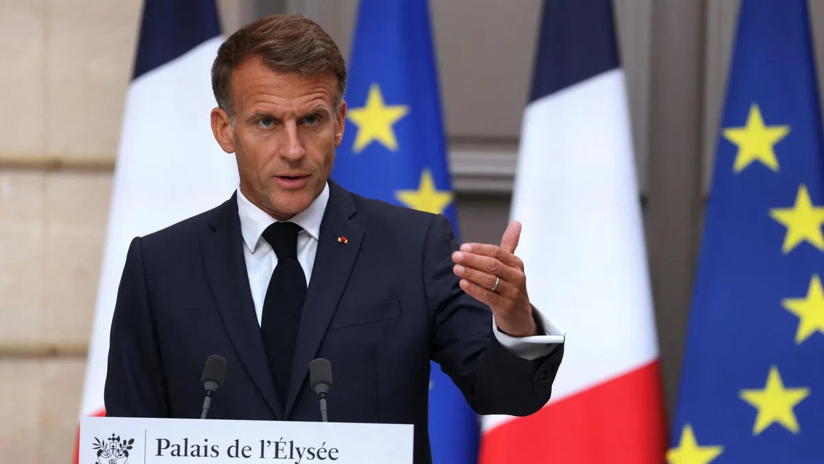 Macron Warns of Intensifying Russian Hybrid Attacks, Orders Protection Plan