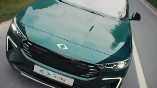 Togg Introduces New 'Ayder' Color Option for T10F Electric Sedan