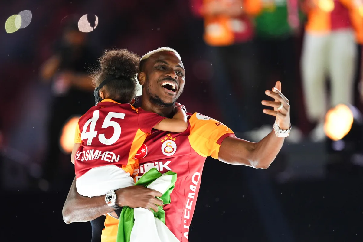 Galatasaray-Stürmer Victor Osimhen ist zum zweiten Mal Vater geworden