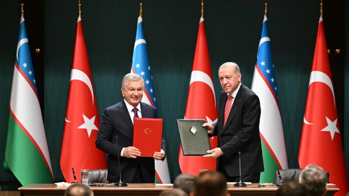 Türkiye und Usbekistan unterzeichnen Protokolle zur Ausweitung des Handels und zum Austausch von Zolldaten