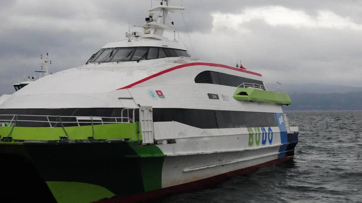 BUDO Cancels Four Bursa-Istanbul Ferry Services Due to Bad Weather